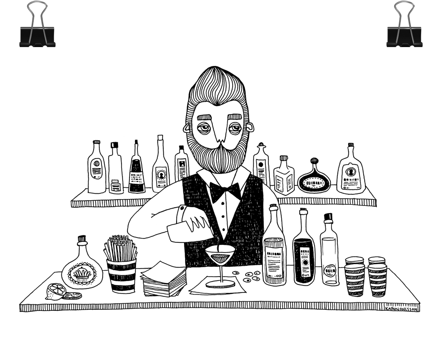 Bar Tender Png (1000x1000), Png Download