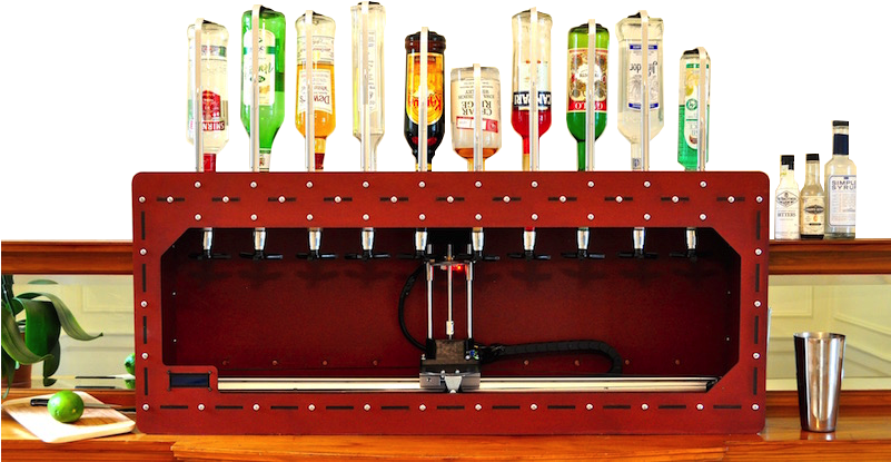Alcoholic Drinks And Dispenser (800x450), Png Download