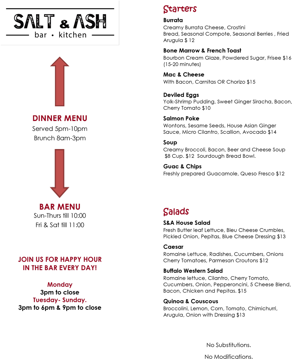 Lunch And Dinner Menu (1000x1169), Png Download