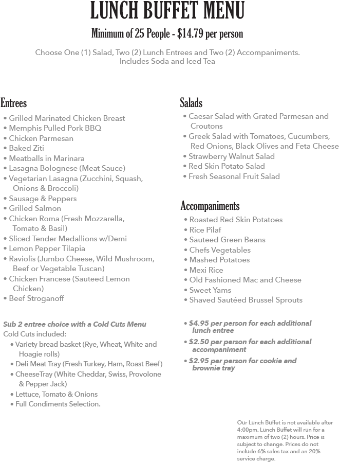 Lunch Banquet Menu (700x1080), Png Download