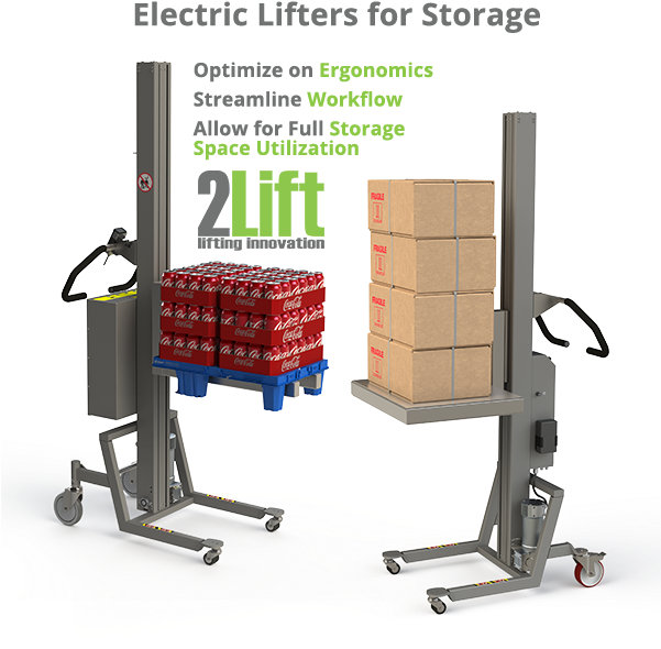 Ergonomic Storage Handling Machinery For More Efficient (600x622), Png Download