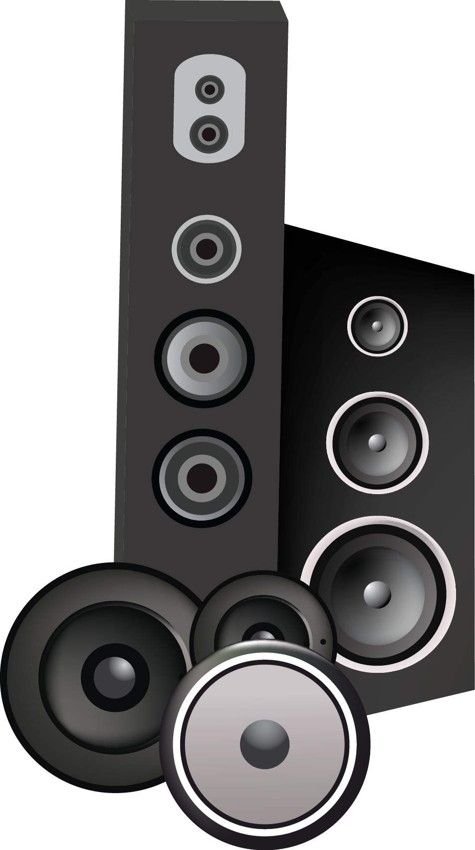 Guitar Speakers (952x1703), Png Download