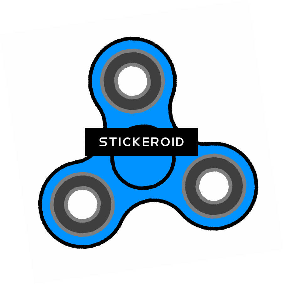 Fidget Spinner (902x903), Png Download