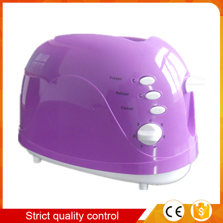 2 Slice Cool Touch Plastic Colored Toaster (750x750), Png Download