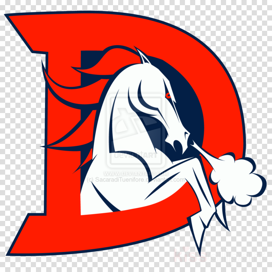 Denver Broncos Clipart Denver Broncos Super Bowl Kansas (900x900), Png Download