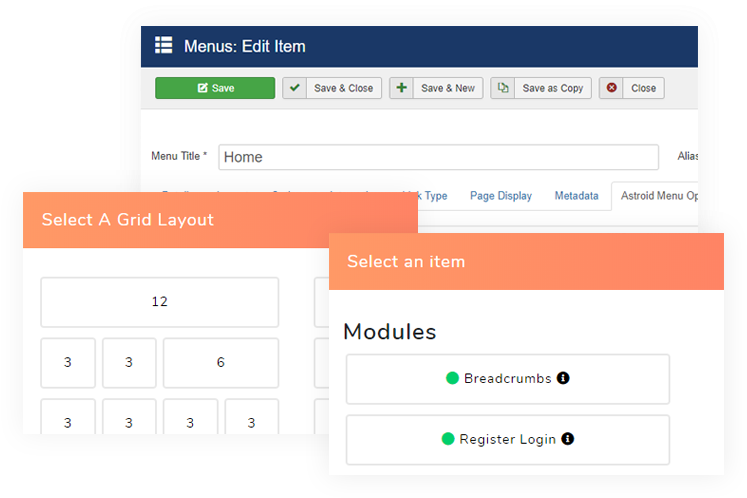Mega Menu Builder (813x526), Png Download