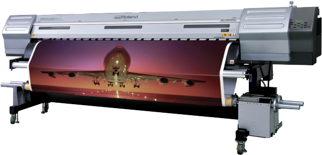 Roland Soljet Pro Ii V Sj-1045 Grand Format Printer (750x410), Png Download