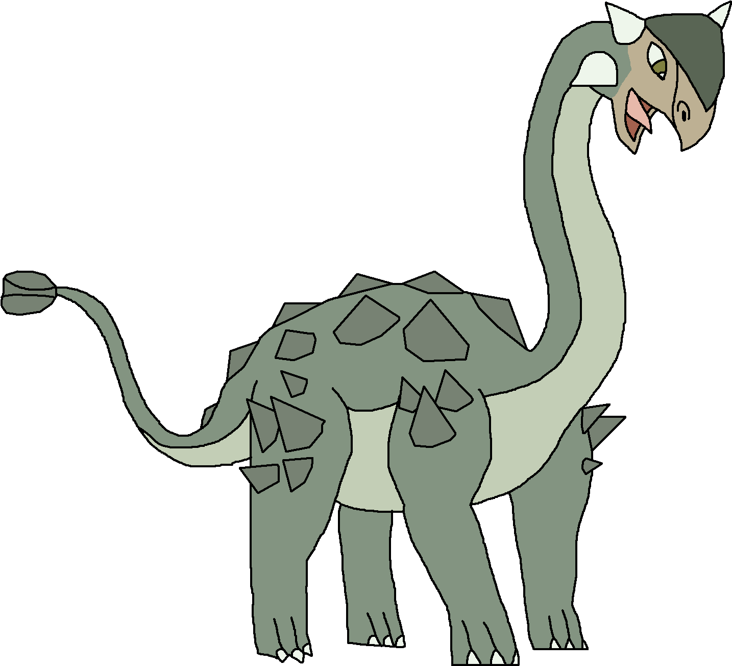 Ankylosaurus Diplodocus = Ankylodocus (1448x1327), Png Download