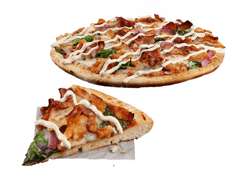 Garlic Chicken & Bacon Ranch (800x550), Png Download