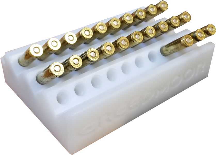 Creedmoor 30 Round Stepped Ammo Block (860x860), Png Download