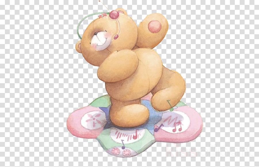 Forever Friends Clipart Bear Desktop Wallpaper (900x580), Png Download