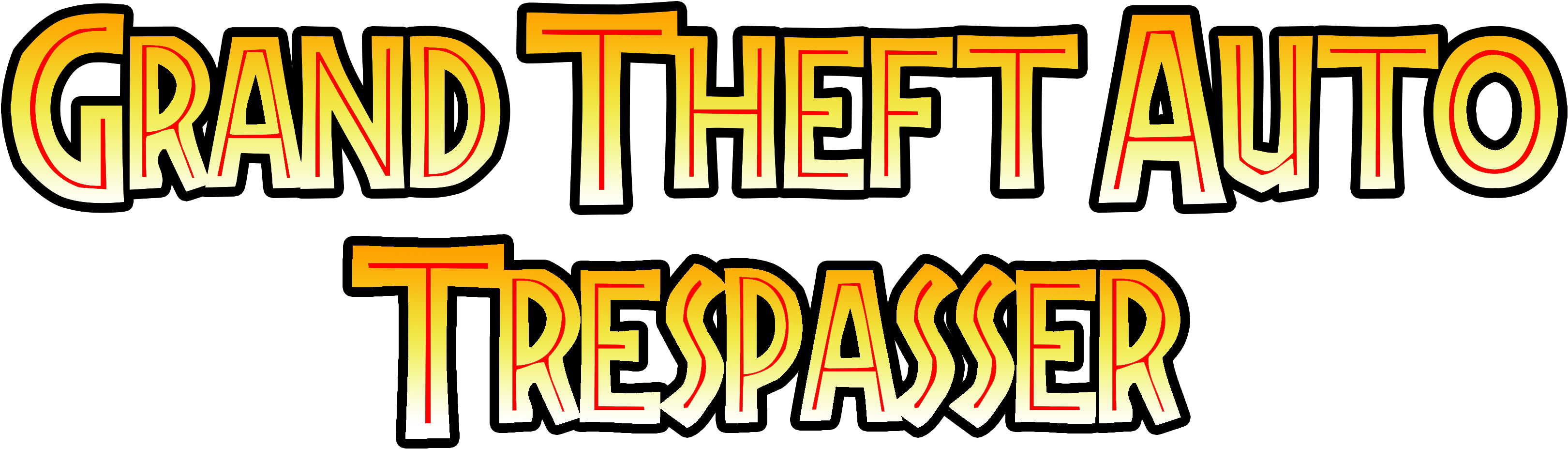 Gtatrespasser (3464x978), Png Download
