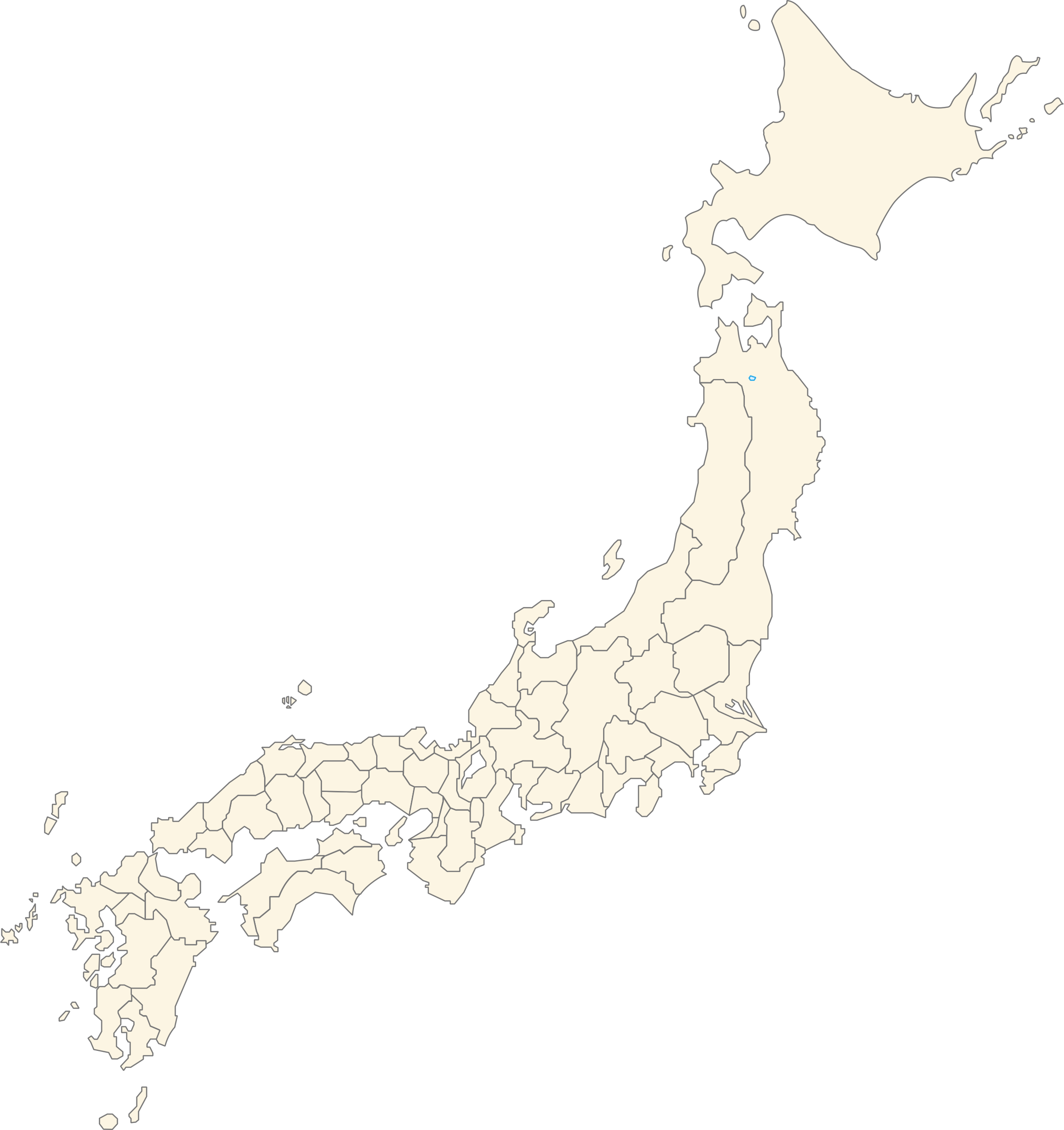 This Free Icons Png Design Of Japan Map (2260x2400), Png Download