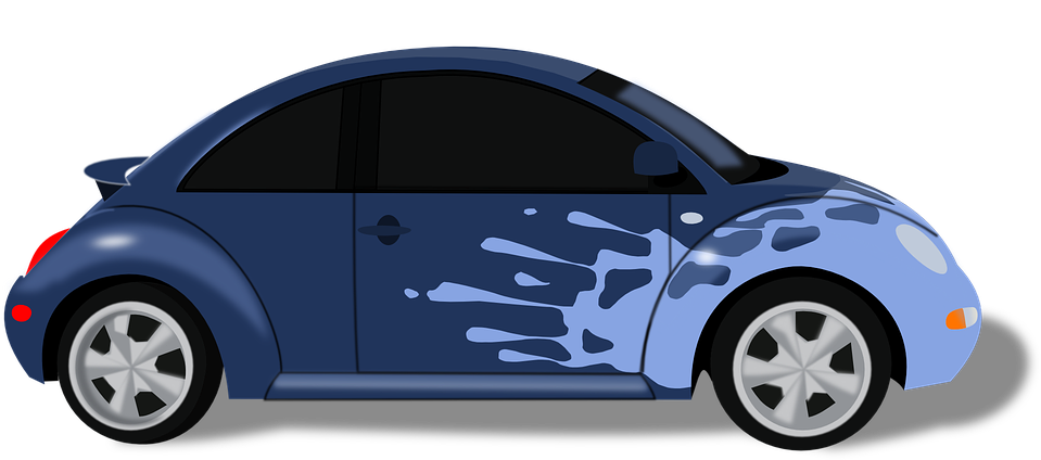 Beetle Clipart Car (960x480), Png Download