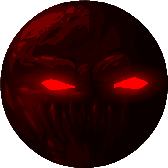 Void Moon (557x557), Png Download
