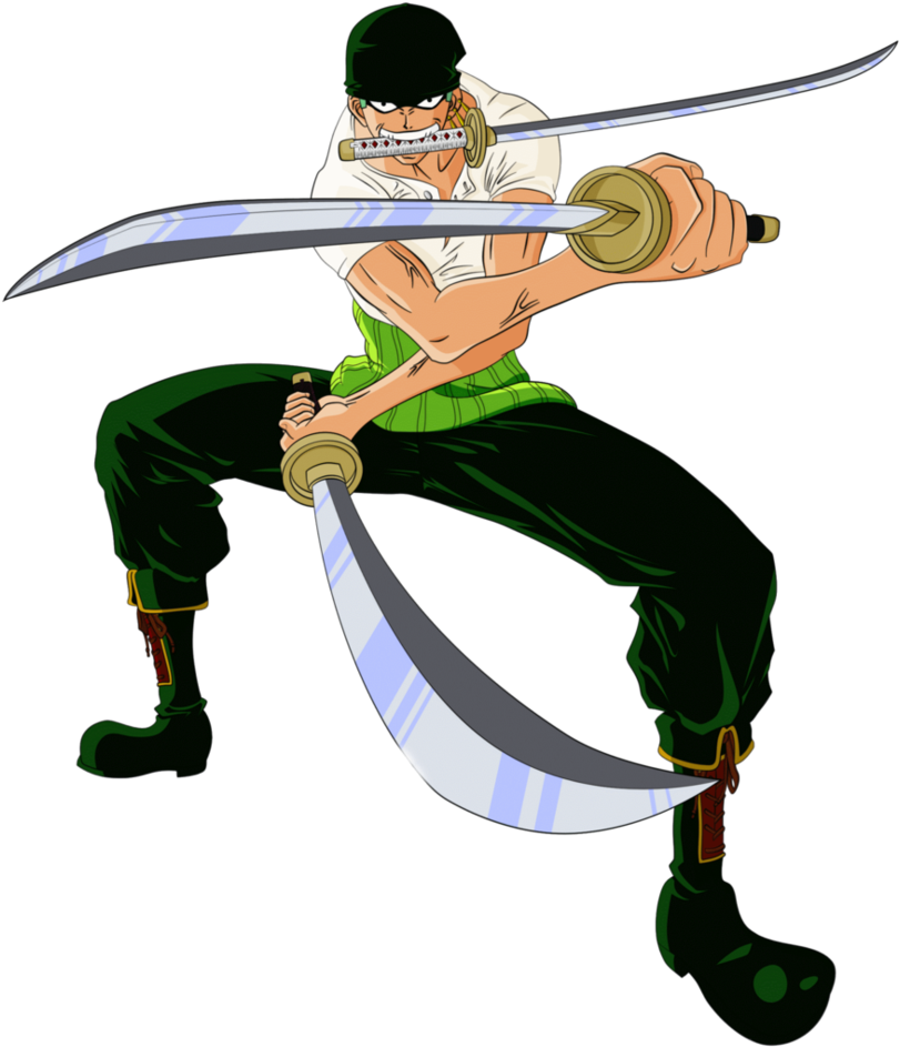 Download Roronoa Zoro PNG Image with No Background - PNGkey.com