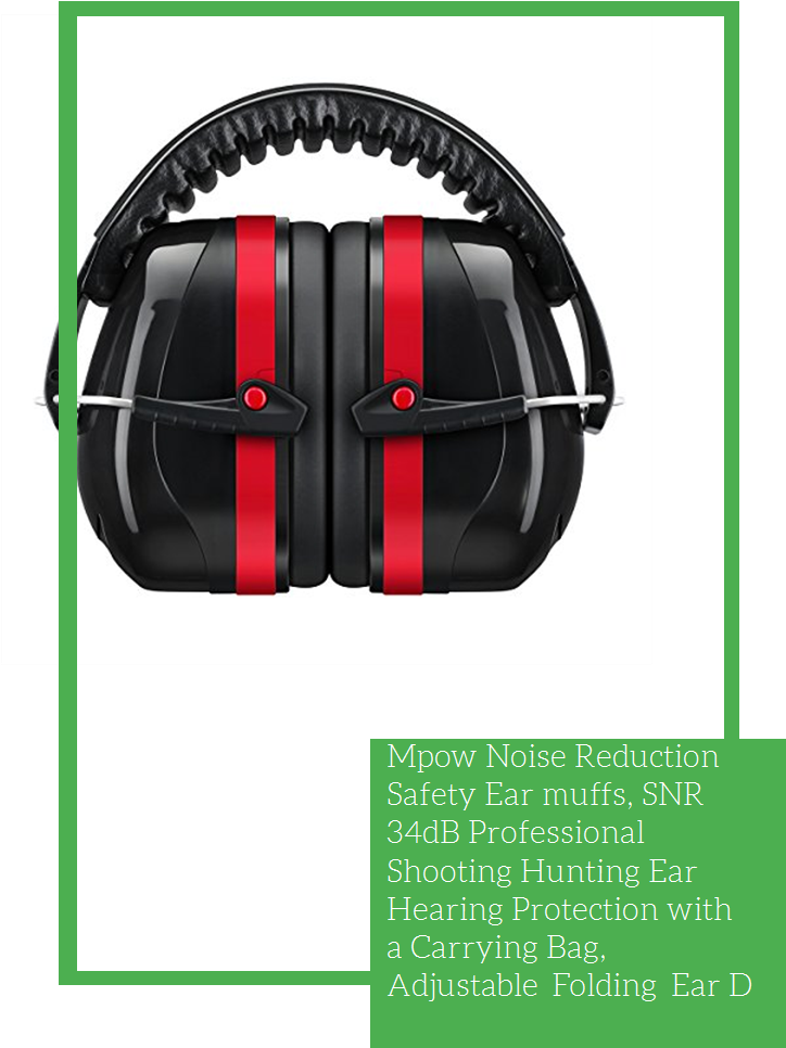 Mpow Noise Reduction Safety Ear Muffs, Snr 34db Professional (735x1100), Png Download