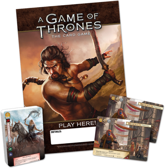 A Game Of Thrones Lcg Summer 2016 Tournament Kit (632x640), Png Download