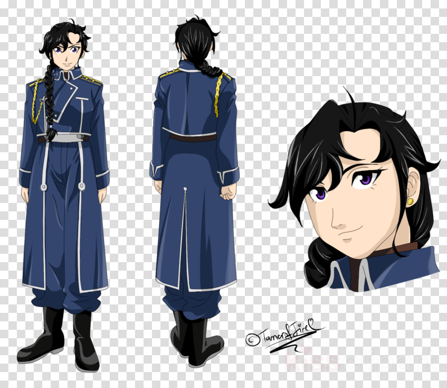 Riza Hawkeye Clipart Riza Hawkeye Roy Mustang Winry (900x780), Png Download