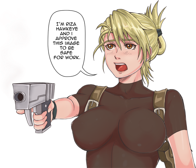 Riza Hawkeye (701x587), Png Download