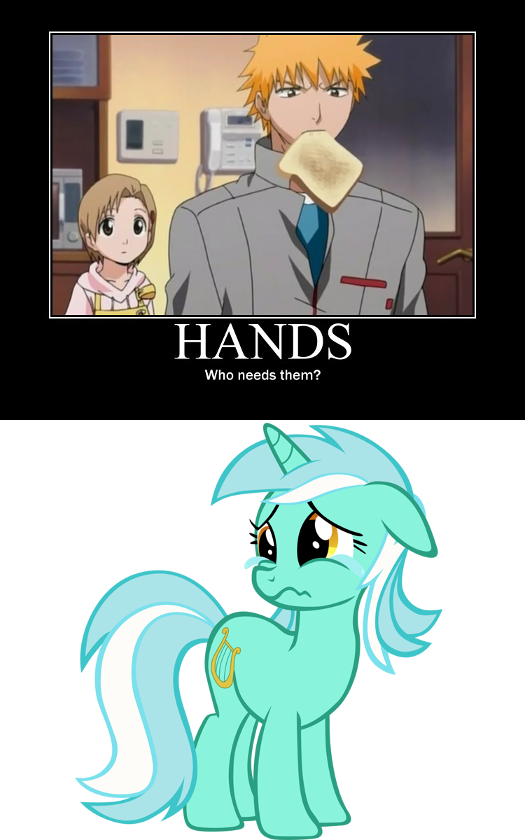 Bleach , Demotivational Poster, Hand, Kurosaki Ichigo, (750x1200), Png Download