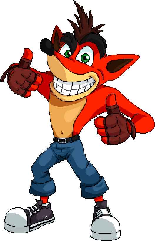 Crash Bandicoot (764x1048), Png Download