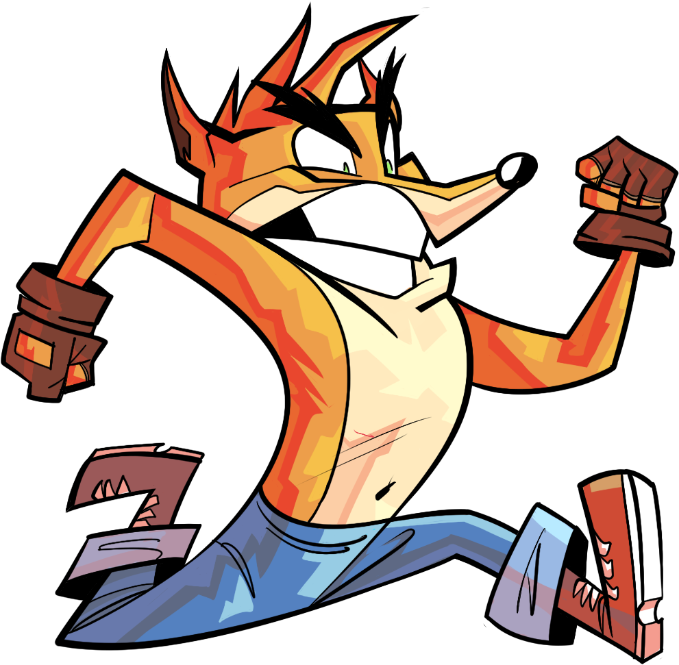 Crash Bandicoot (1120x1096), Png Download