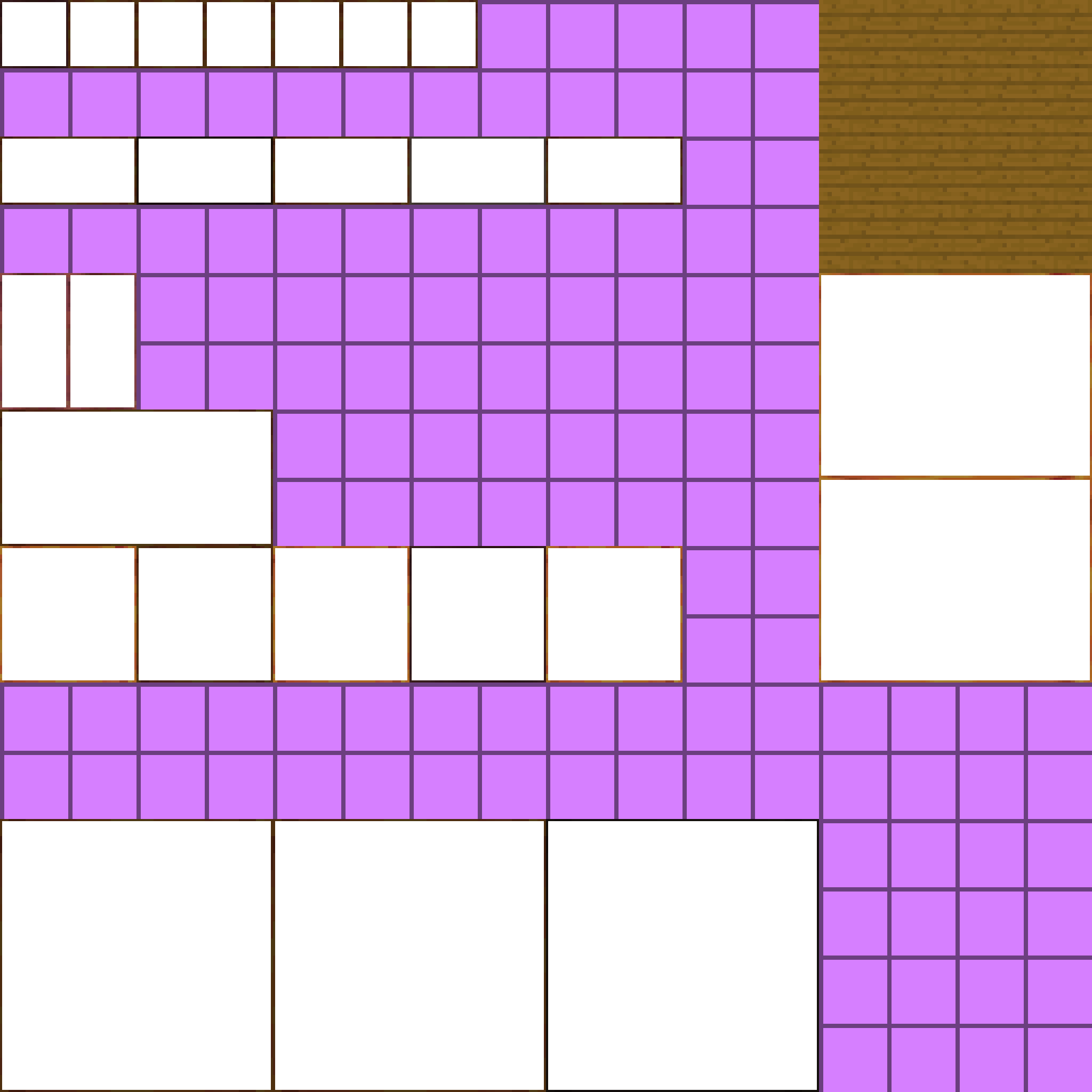 [16x][single Textures] Kanji Ores Hd Painting Template (2048x2048), Png Download