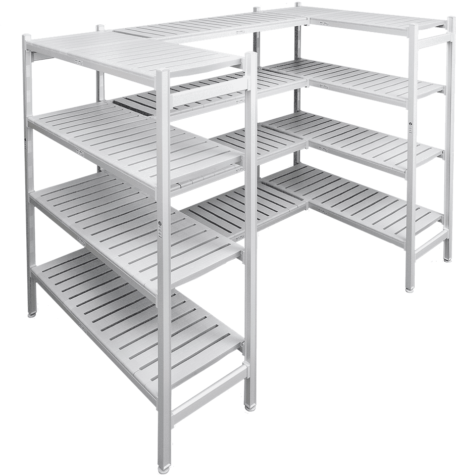 Modular Shelving System And Trolleys (1500x1000), Png Download