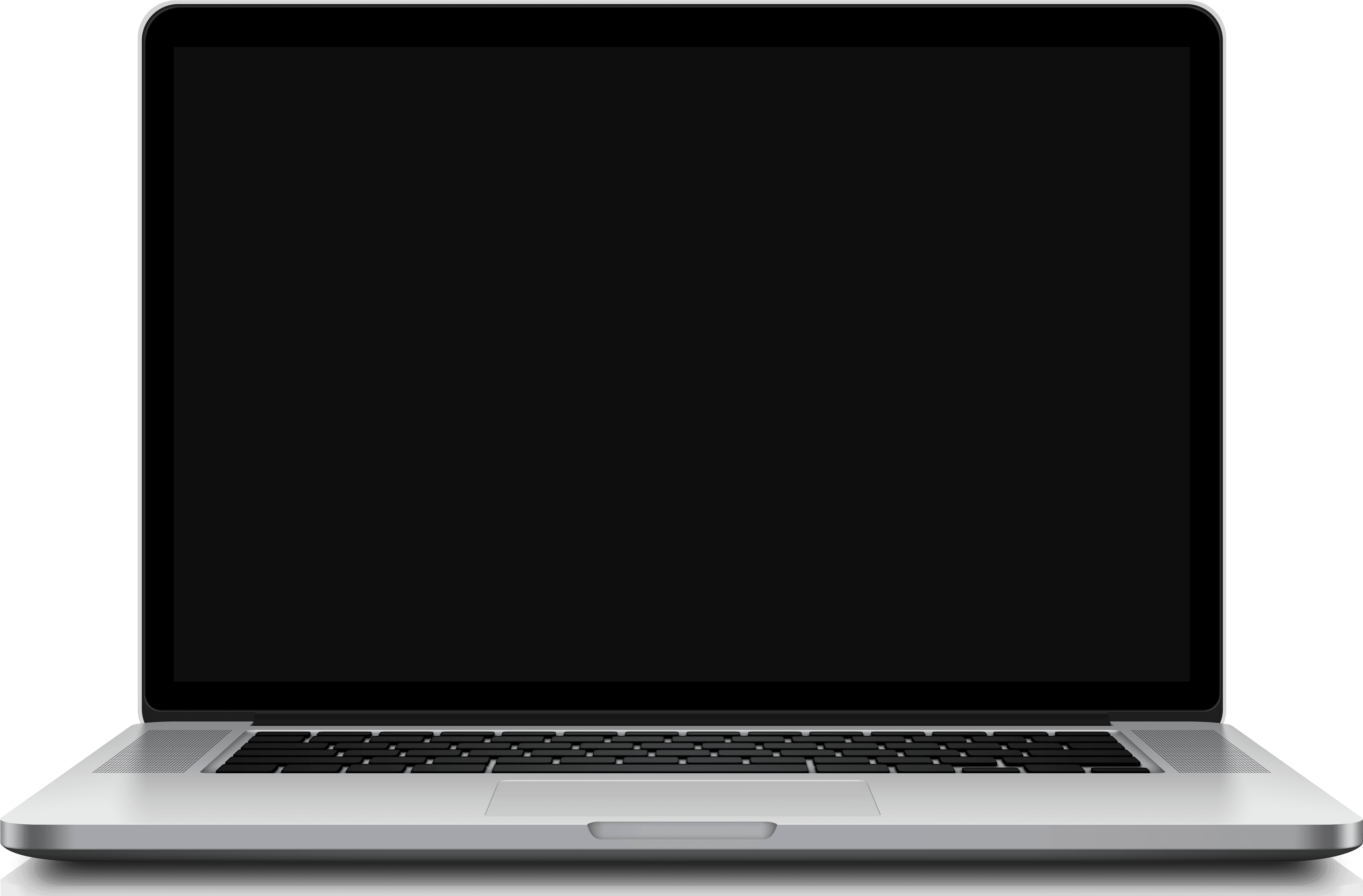 Laptop Clipart Broken Laptop (4042x2648), Png Download