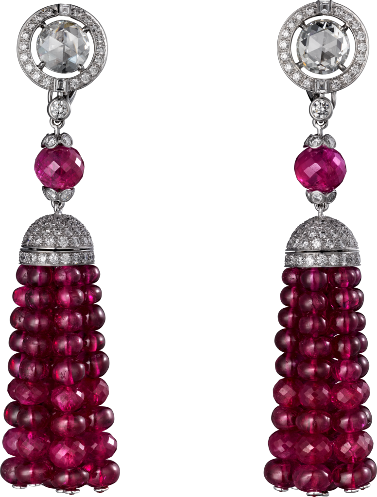 High Jewelry Earrings From Cartier Baubles Bling (776x1024), Png Download