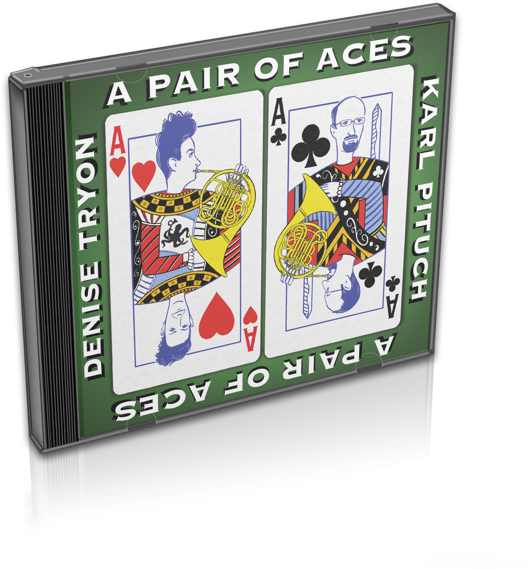 A Pair Of Aces (2370x2370), Png Download