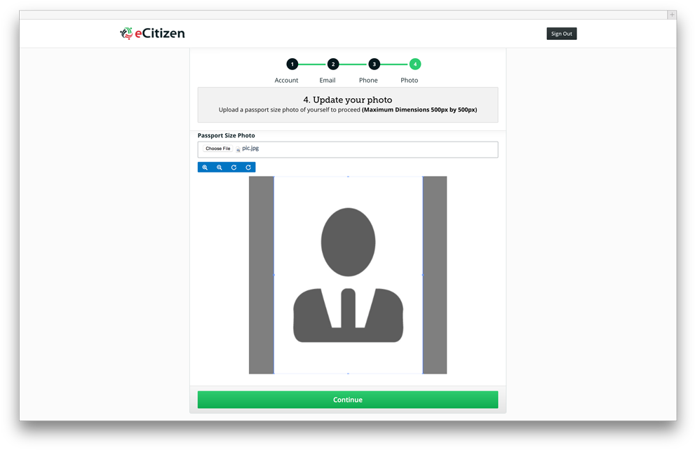 Kenya Evisa Application (1000x648), Png Download