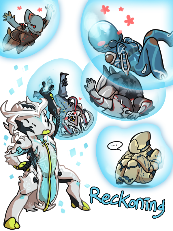 Warframe Drawing Shy (600x800), Png Download