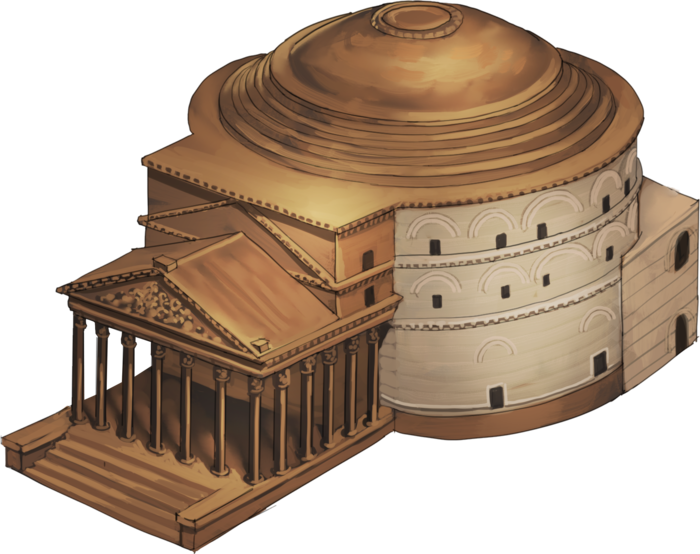 What A Pantheon Miniature Looks Like (700x554), Png Download
