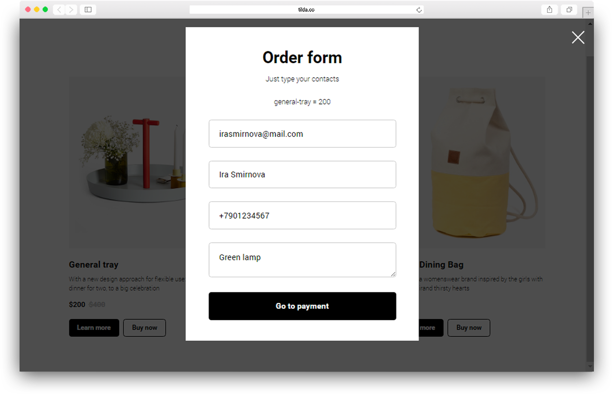 The Customer Fills In The Fields And Clicks The Button (1300x891), Png Download