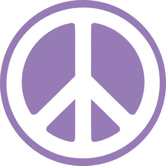 Peace Sign Clipart Pice (555x555), Png Download