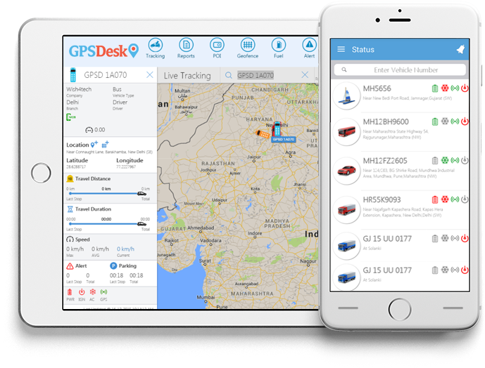 Gps Desk Live Tracking (705x538), Png Download