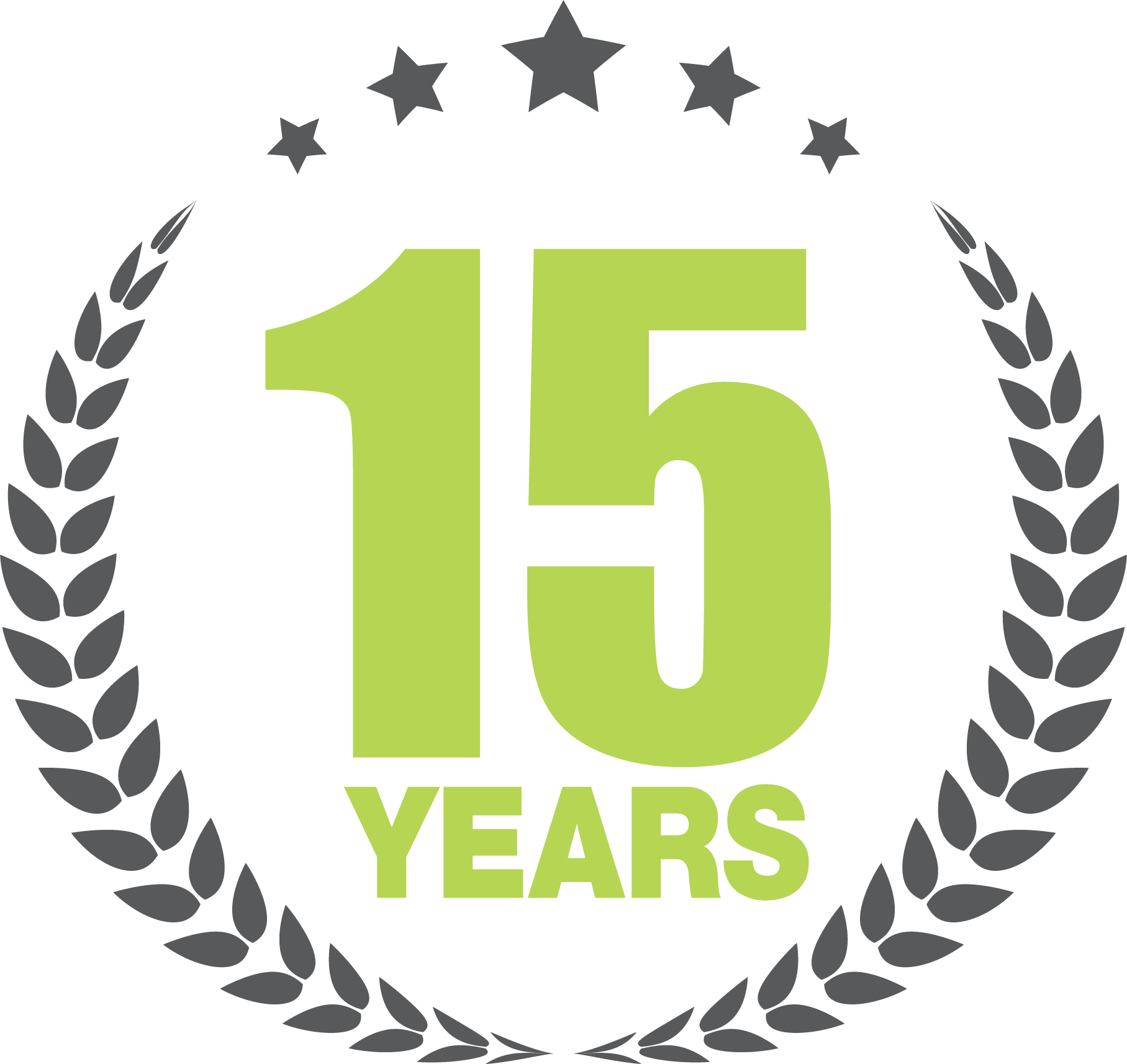 15 Year Logo Png- High Res (1815x1713), Png Download