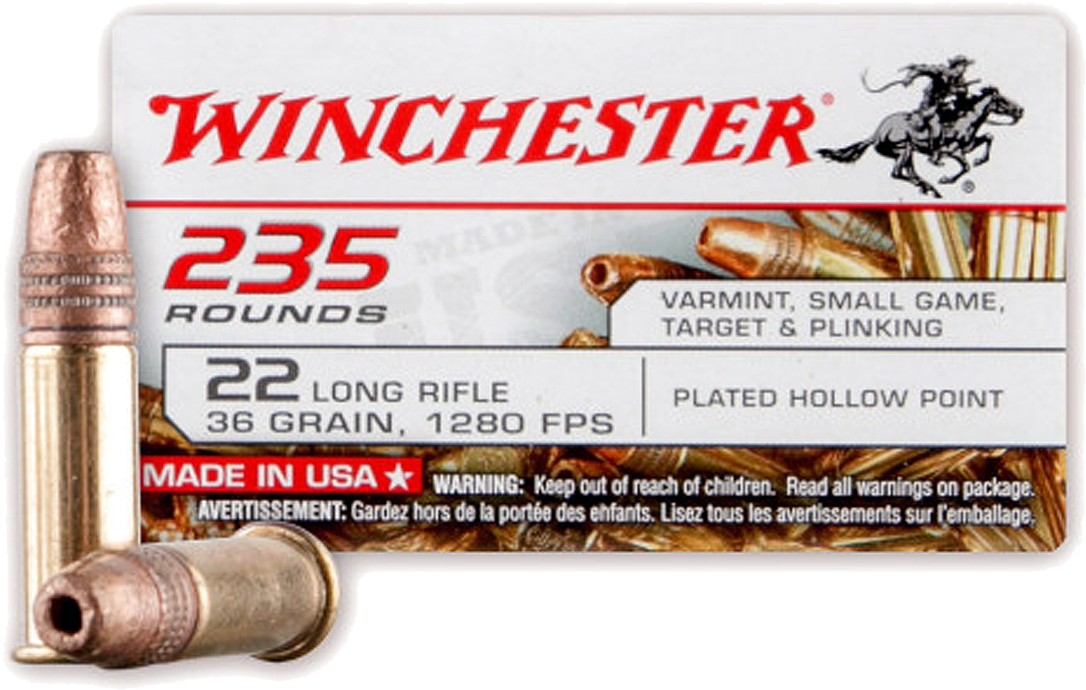 Winchester 22 Lr, 36 Grain Bulk (1200x779), Png Download