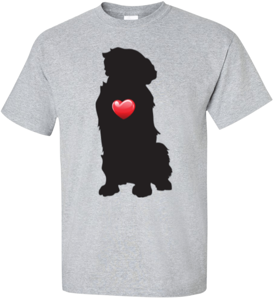 My Heart Golden Retriever Ultra Cotton T-shirt (1024x1024), Png Download