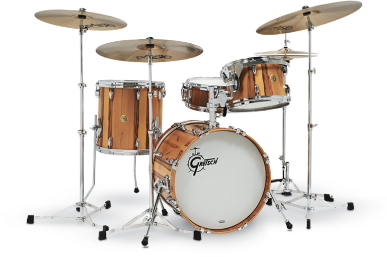 Exotic Red Gum Drum Kits (768x580), Png Download
