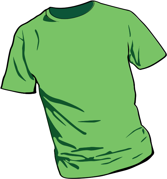 Greenshirt (800x854), Png Download