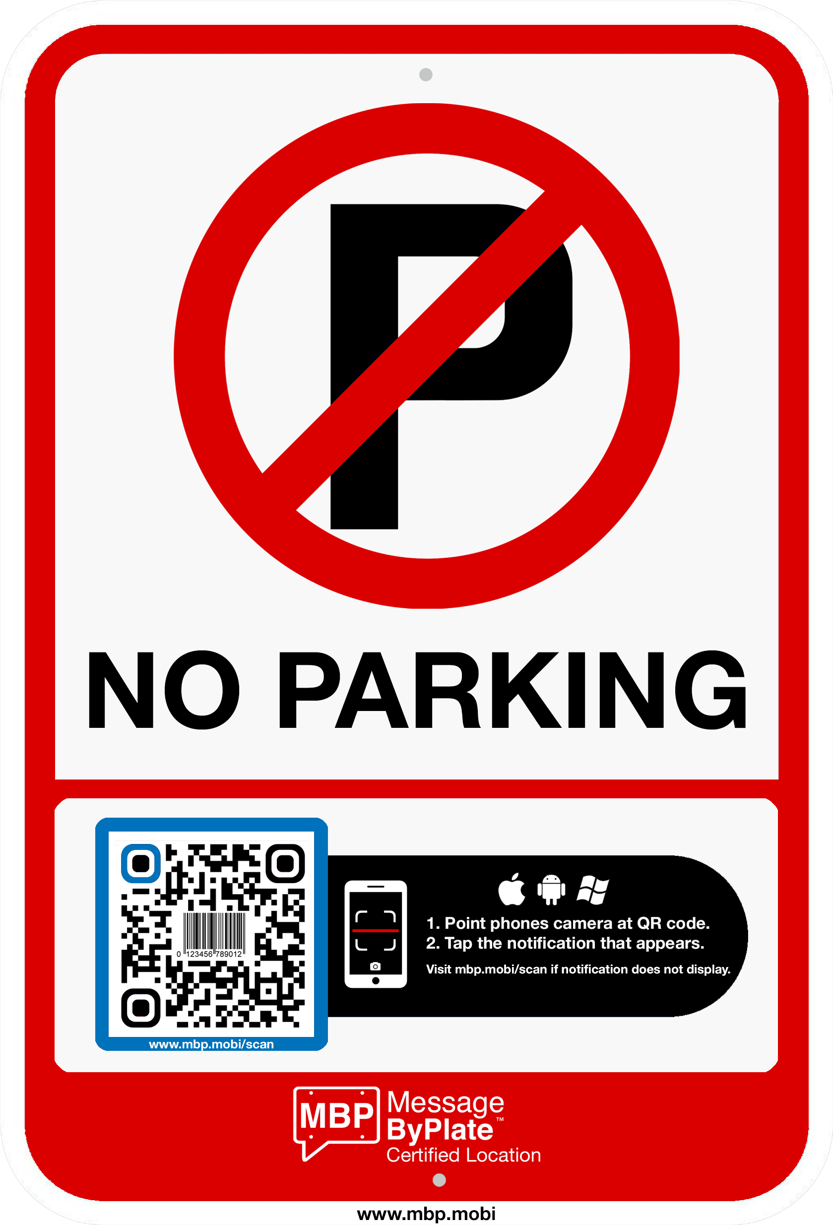 Smart Parking Signs (2560x2560), Png Download