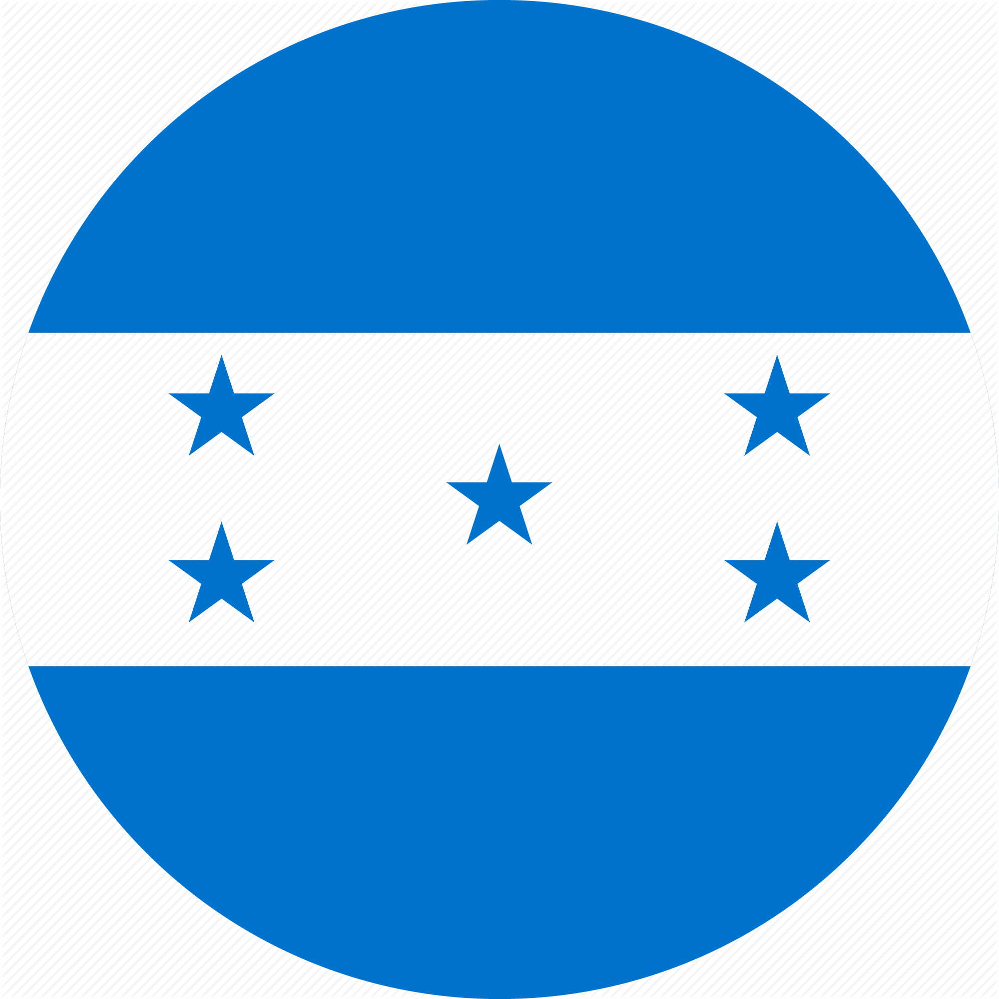 Honduras Flag Png (2000x2000), Png Download