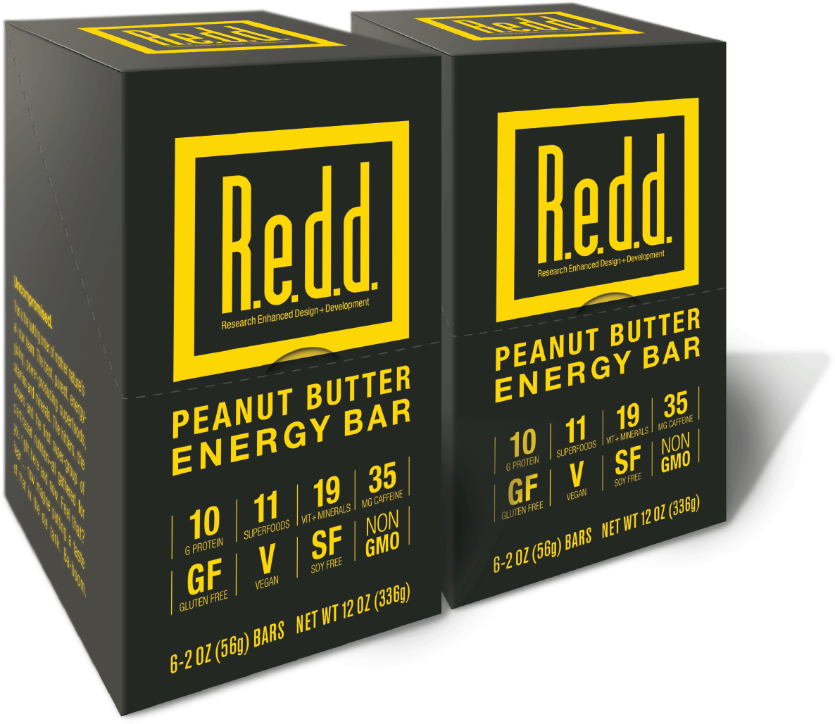 Redd Peanut Butter Energy Bar (1333x1333), Png Download