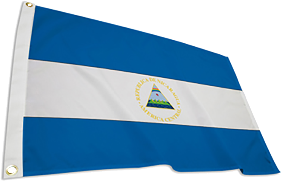 Nicaragua International Flag (1944x1296), Png Download