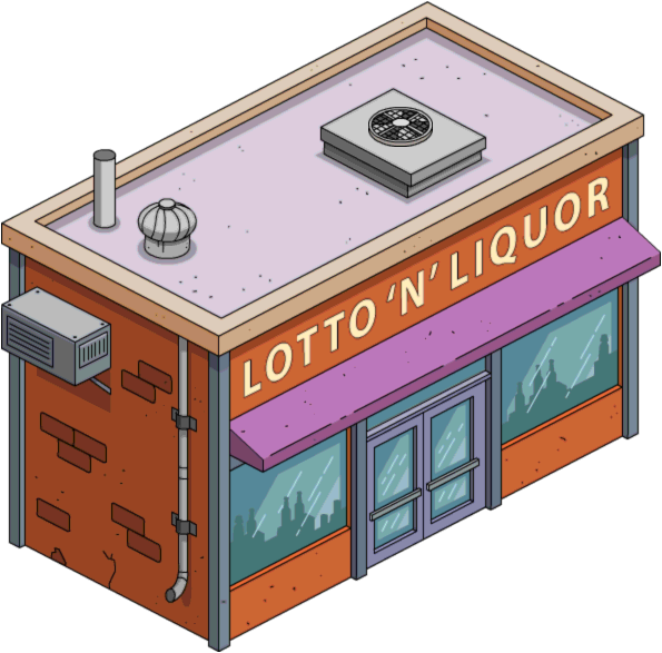 Lotto 'n' Liquor Tapped Out (595x587), Png Download