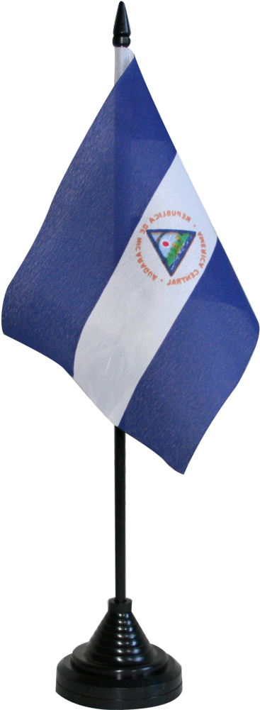Nicaragua Table Flag (1500x1176), Png Download