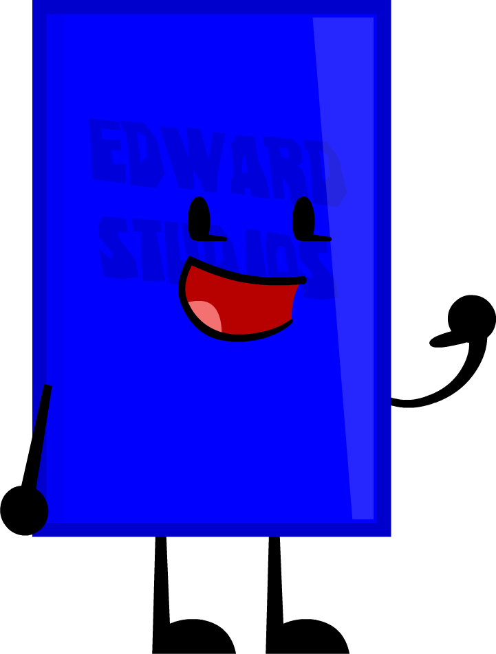 Blue Book Cover Pose (721x952), Png Download